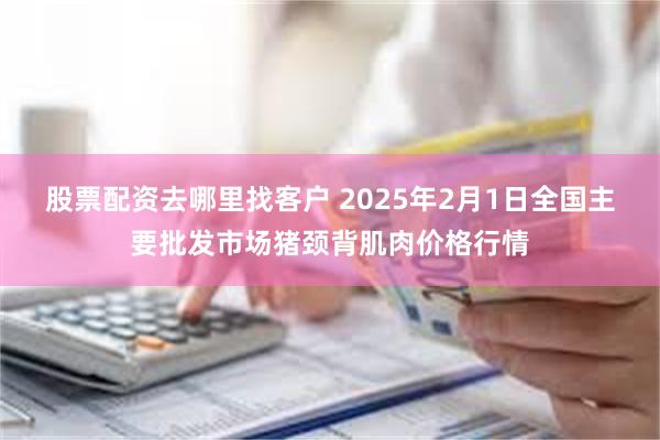 股票配资去哪里找客户 2025年2月1日全国主要批发市场猪颈背肌肉价格行情